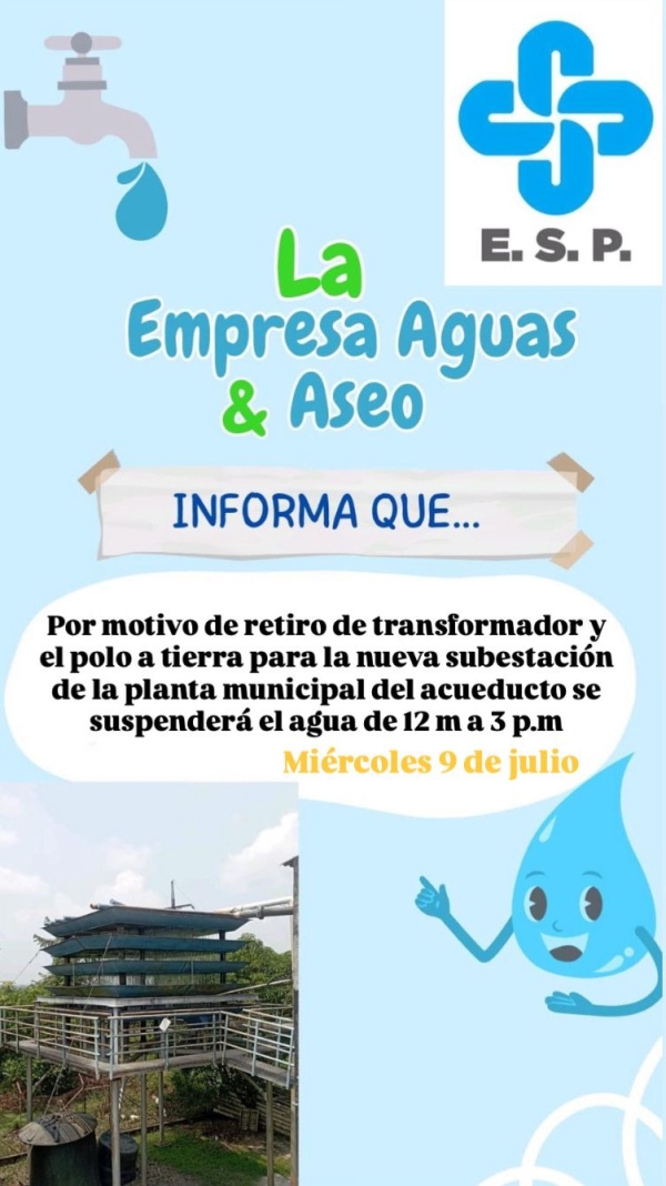 La Empresa Aguas y Aseo informa
