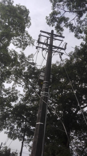 Estaci&oacute;n de rebombeo  del prado, sufri&oacute; una descarga el&eacute;ctrica.