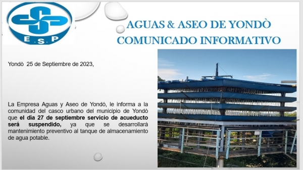Comunicado informativo