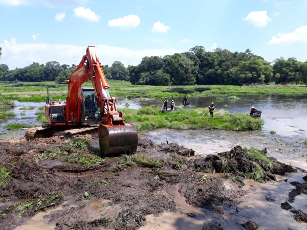 OBRAS DE REHABILITACI&Oacute;N DE LA CAPACIDAD H&Iacute;DRICA DE LA LAGUNA DEL MIEDO DEL MUNICIPIO DE YOND&Oacute; ANTIOQUIA.